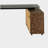 Techni Mobili L-Shape Corner Desk with Multiple Storage, Oak