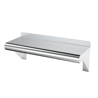 Tablette murale en acier inoxydable