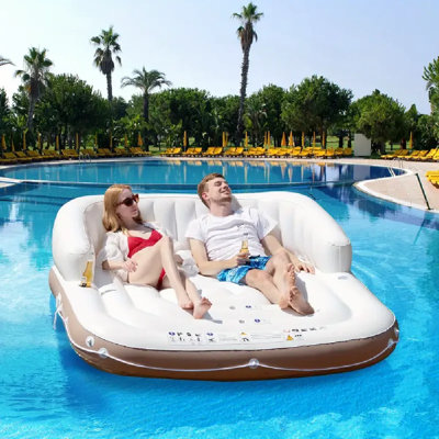 Canapé gonflable géant Float Island