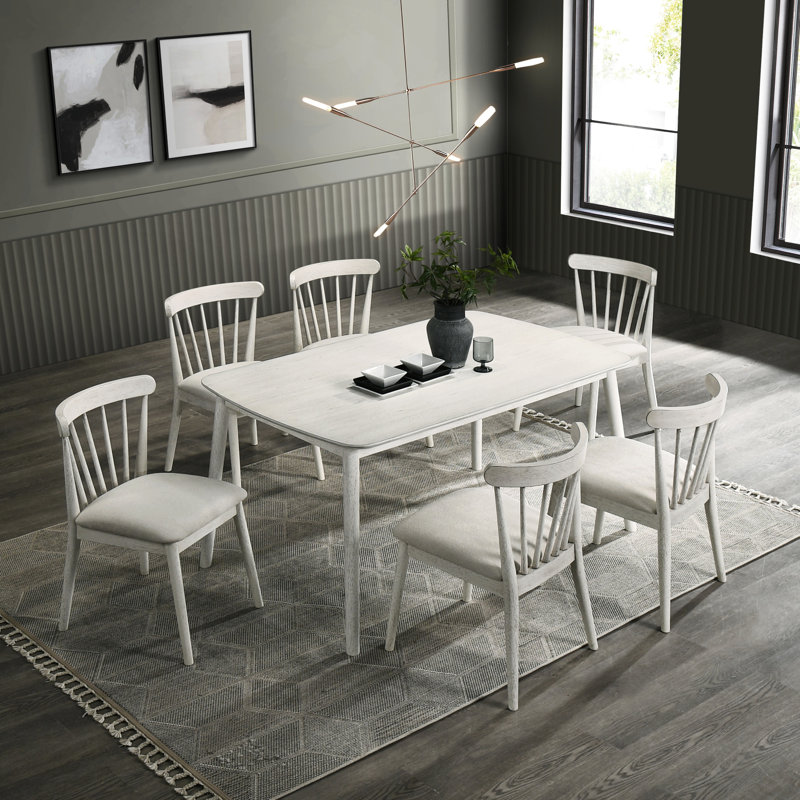 Chaise d'appoint Rustic 2, Blanc
