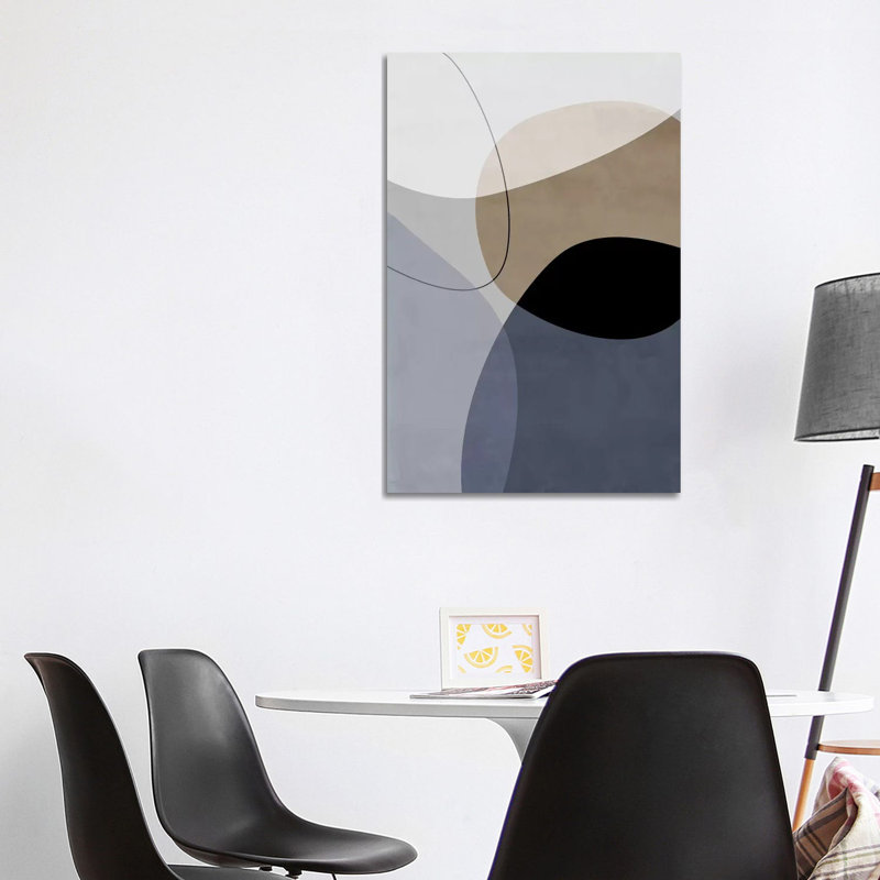«Graphic 210Y» par Mareike Böhmer, reproduction d'art sur toile tendue, H 26 po x l 18 po x P 1,5 po