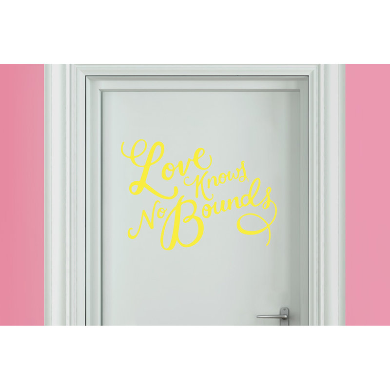 Wall Decal, Bright Yellow