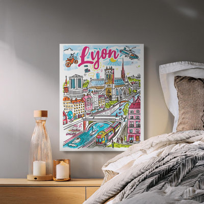 Dinardo Wrapped Canvas Print Set