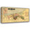 "Breakwater Bay", reproduction de cartes sur toile tendue, Tabasco 1844