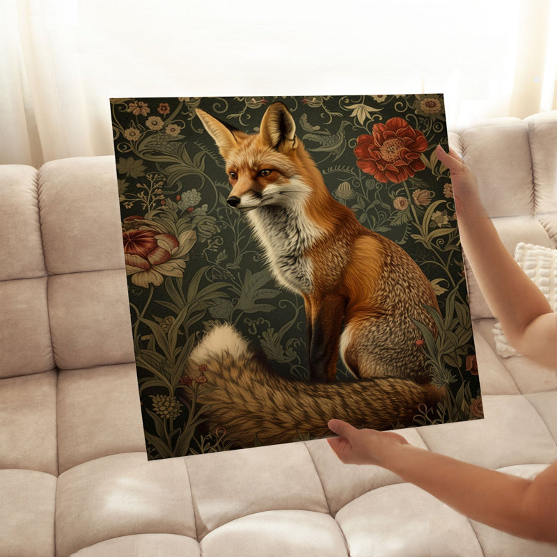 Animaux, animaux, William Morris, H 14 po x l 14 po