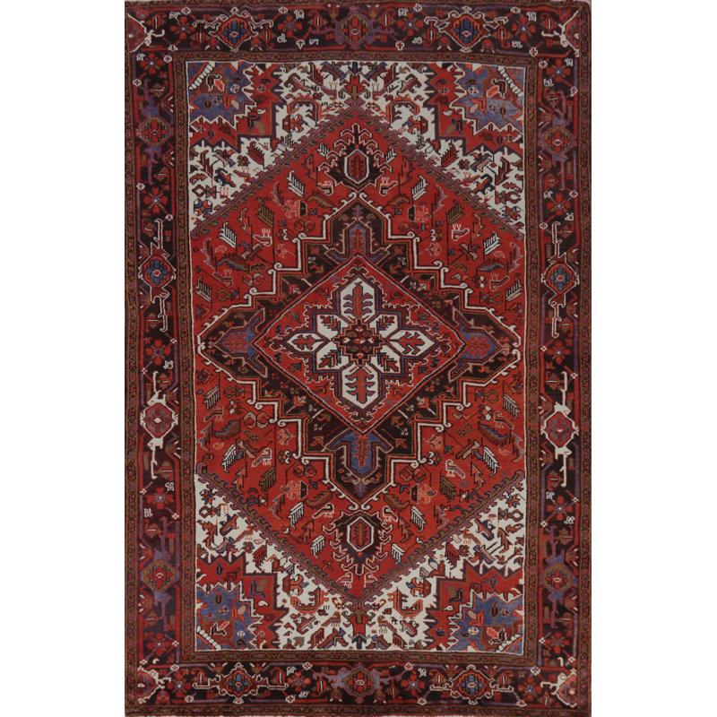 Geometric Traditional Area Rug 7x10