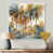 White Floater Framed