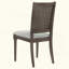 Chaises d'appoint rembourrées en ensemble de deux, offrant confort et style pour tout espace repas