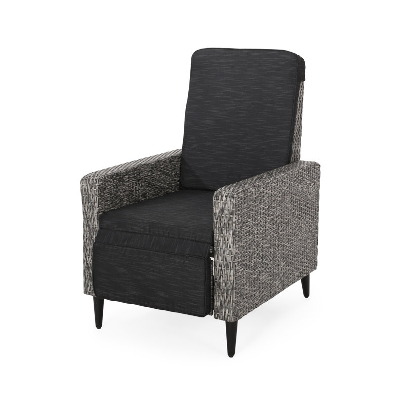 Chaise de patio avec coussins