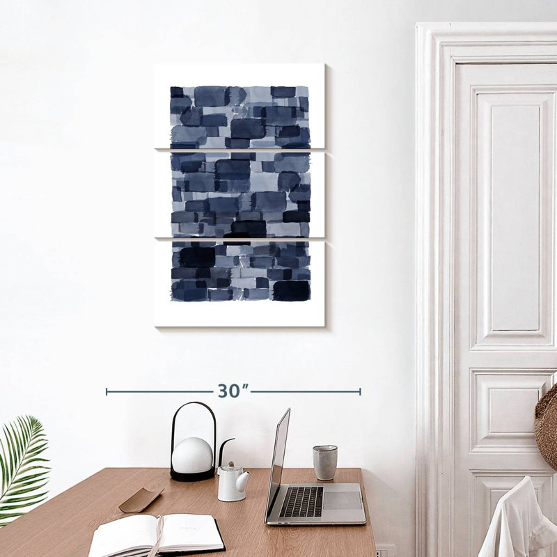 Bloc aquarelle bleu marine Avery, H 32 po x l 20 po
