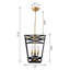 Luminaire 4 lumières Berta-1683509843