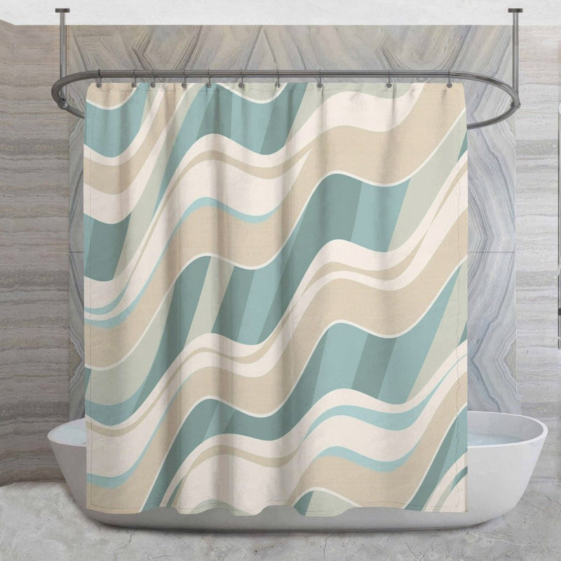 Diamanta Shower Curtain, 73" H x 70" W