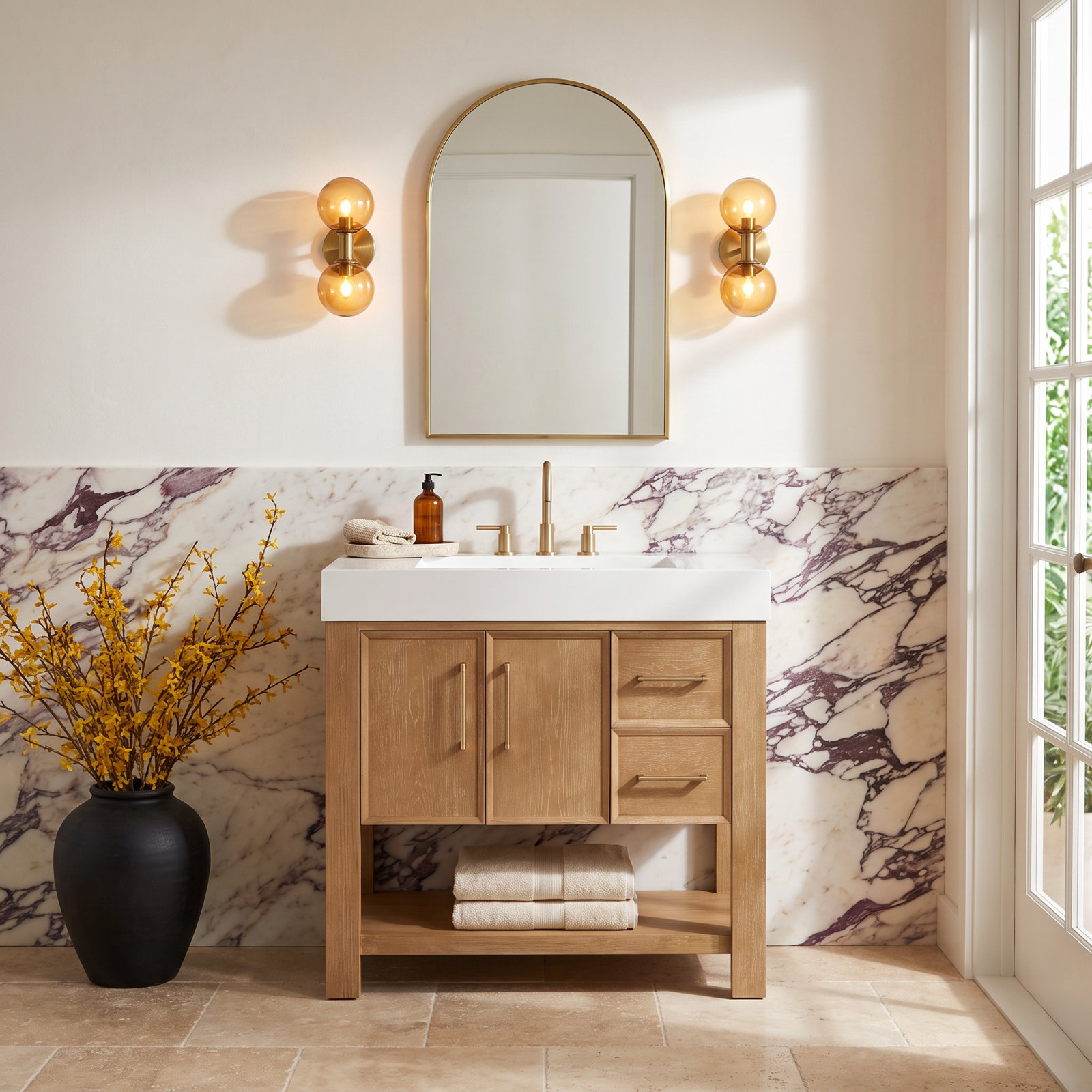 Maho 35.4'' Single Bathroom Vanity