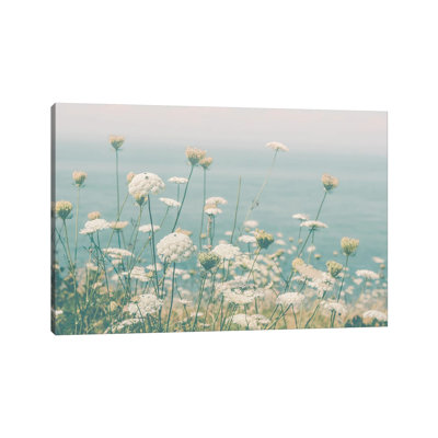 Laughter Danced Through the Flowers 1 Piece Wrapped Canvas Wall Art