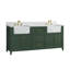 Meuble-lavabo double 72 po Aisa-405892922