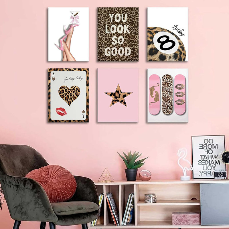 6 Piece Wrapped Canvas Print