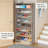 31.49" Width Grey Shoe Cabinet, 9 Tiers 40-45 Pairs Heavy Duty Wood Freestanding Shoe Storage Cabinet