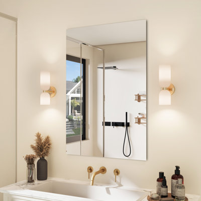  Frameless Tempered Glass Mirror