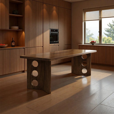 Retro and Fashionable Solid Wood Dining Table