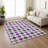 Machine Washable Indoor/Outdoor Gursevak ACN2237 Geometric Rug-1970413504