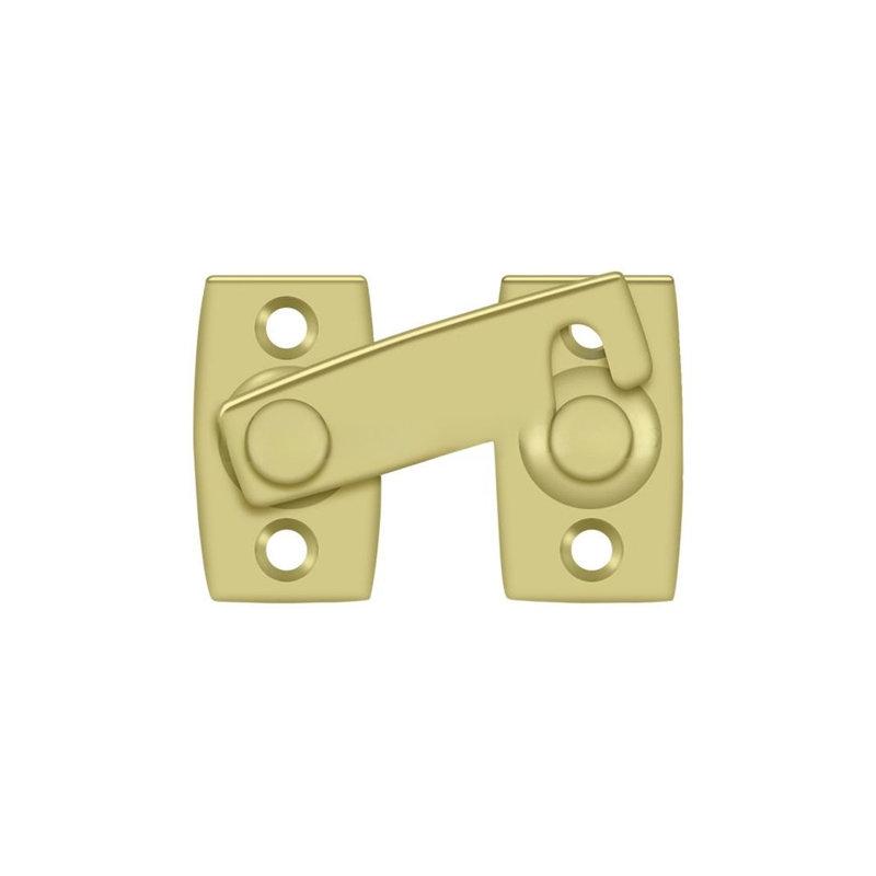 Brass Latch/Catch/Bolt, Bright Brass