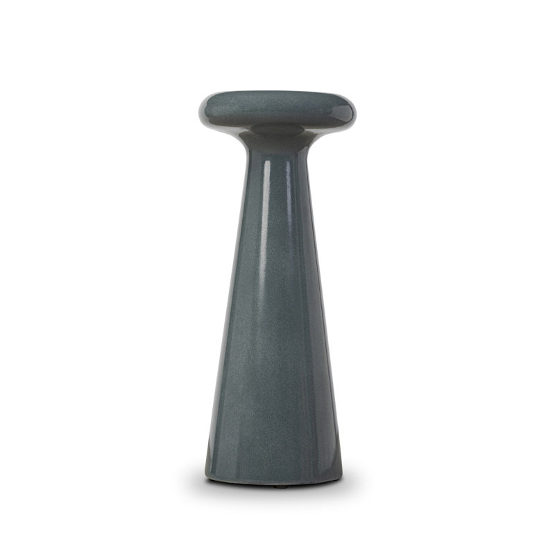 Rochel End Table-Smooth Slate Concrete