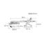 Table basse moderne en pierre micro-cristalline