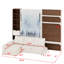 Lit escamotable avec armoire de rangement, tablettes ouvertes, façade de canapé et port USB pour un gain d'espace au sol.-1508674978