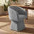 Upholstered Swivel Barrel Dining Chairs, Without Pillow-671519497