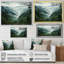 «Mystic Wilderness Pine Forest In Canada III», reproduction d'art sur toile encadrée-813132946-813132945