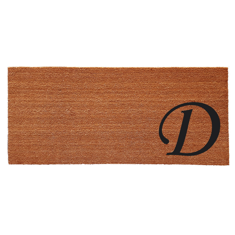 Tapis d'entrée antidérapant Zebrowski, D, Rectangle 2 pi x 4 pi