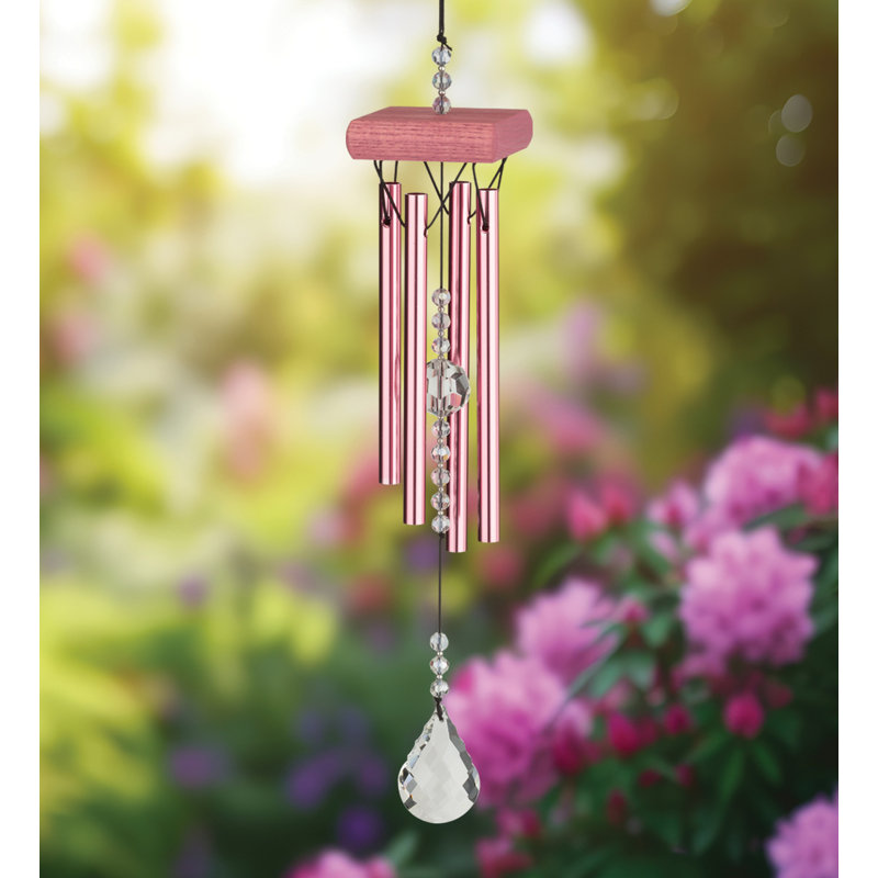 Carillon de cristal - rose, Rose