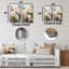 Minimal beige hortensia Grace - ensemble de 3 hortensias en métal-1141200448