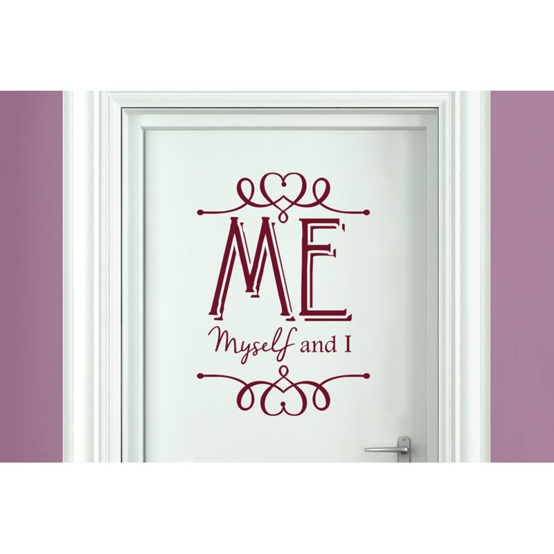 Wall Decal, Burgundy