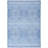 Machine Washable Cotton Blend Area Rug in Blue-1223530252