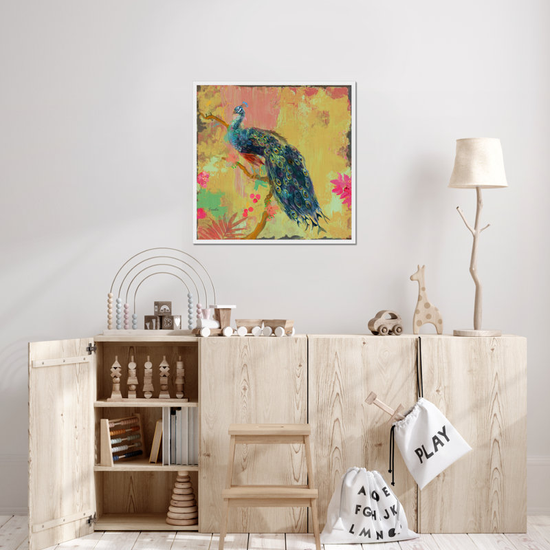Animal Utopia IV 1 Piece Painting, 95cm H x 95cm W, White Framed Paper Print