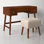 Headley Mid Century Modern 2 Drawer Flip Top Vanity Set