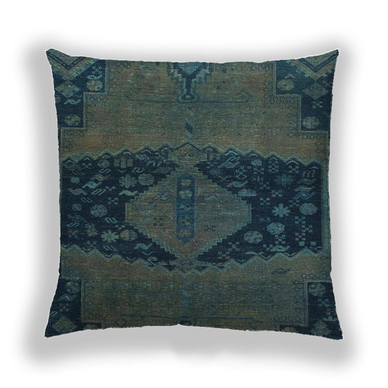 Housse et insert de coussin carré Edras, Microsuède