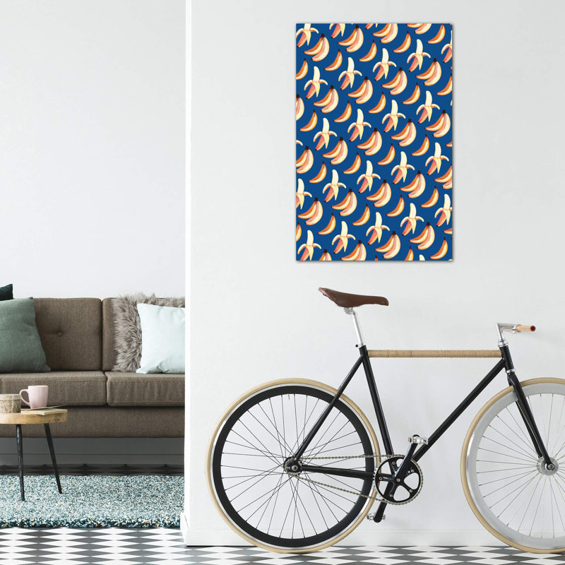" Bananas " by Jo Taylor, No Mat, Wrapped Canvas, 48" H x 32" W x 1.5" D