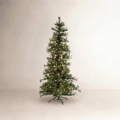 Ashland Fir Tree Pre-Lit Pine Christmas Tree