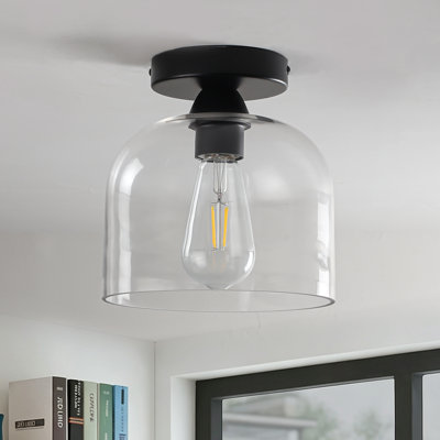 Plafonnier semi-encastré 1 lumière 60W
