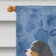 Caniche en polyester à 2 côtés 40 x 28 po standard welcome drapeau maison-957493128