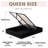 Braud Upholstered Hydraulic Lift Up Storage Bed Without Headboard-106358500-106358502