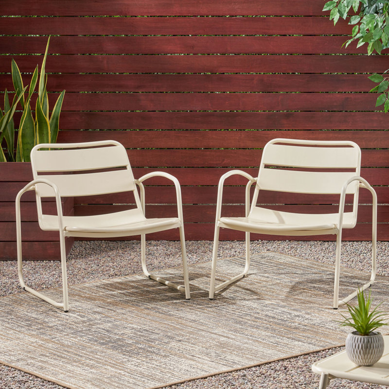 Ensemble de 2 chaises d'extérieur