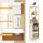 Alyciana Freestanding Linen Cabinet