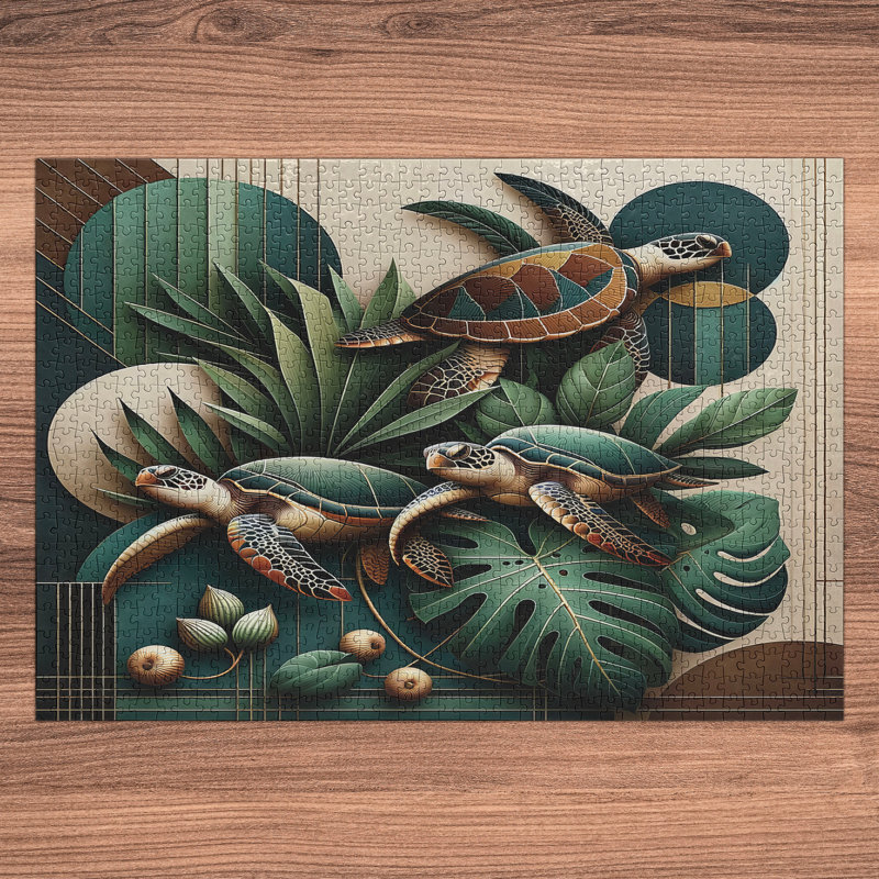 Ambesonne 1 Player Cardboard Puzzle