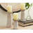 9.90'' H Wood Tabletop Candlestick