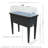 Artrip Plastic Self-Watering Raised Garden Bed with Cover - Gray