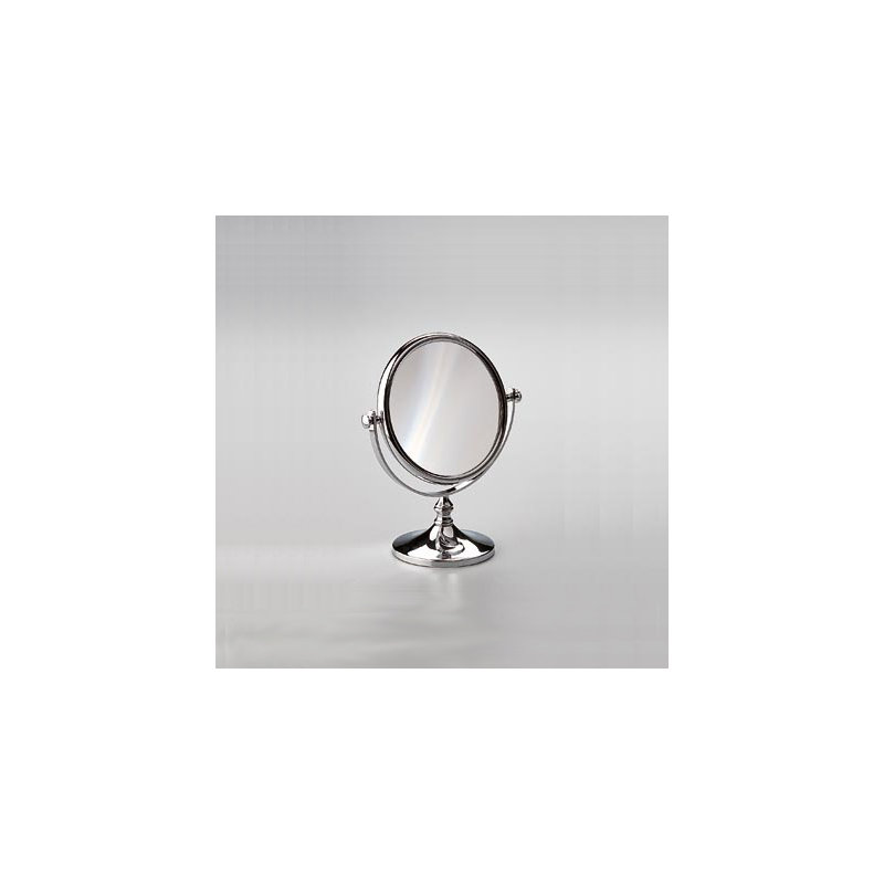 Miroir grossissant double face, Chrome