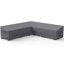 Housse pour canapé d'extérieur modulaire imperméable en forme de V pour terrasse, pelouse et cour